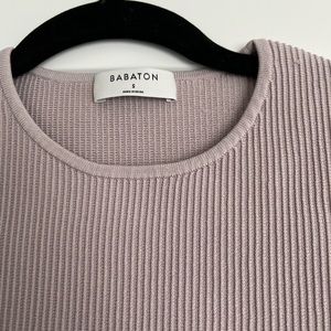 NWT babaton crop knit tank